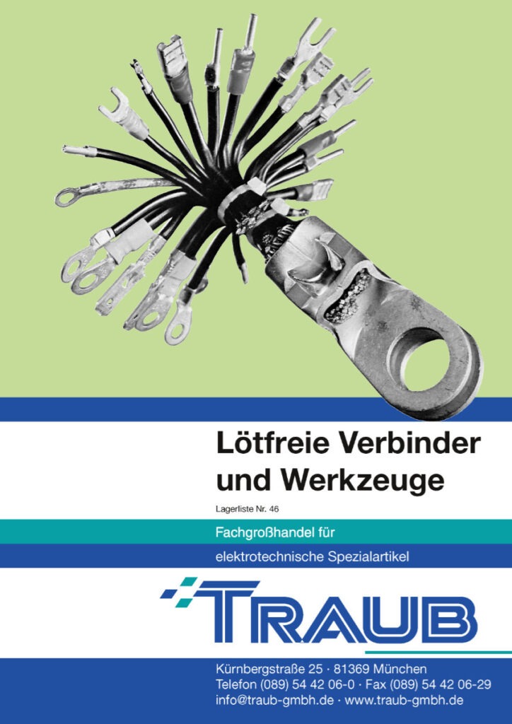 Lötfreie Verbinder + Werkzeuge
