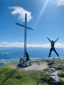 Gipfel Kreuz in Österreich